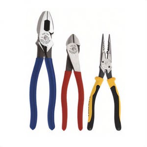 Klein® 94612 All Purpose Plier Combo, 3 pc