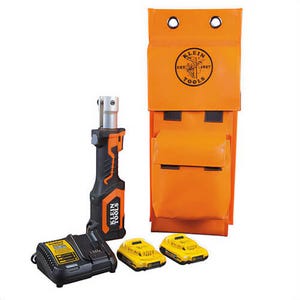 Klein® BAT207T13 BAT20 Cutter/Crimper 7-Ton Cutters / Crimpers, 7 ton Crimping, 20 V, Lithium-ion Battery, 26 in OAL