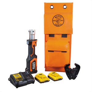 Klein® BAT207T2 BAT20 7-Ton Cutters / Crimpers, 600 mcm Crimping, 7 ton Crimping, 20 V, Lithium-ion Battery, 26 in OAL