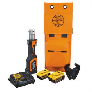 Klein® BAT207T24H BAT20 7-Ton Cutters / Crimpers, 600 mcm Crimping, 7 ton Crimping, 20 V, Lithium-ion Battery, 26 in OAL