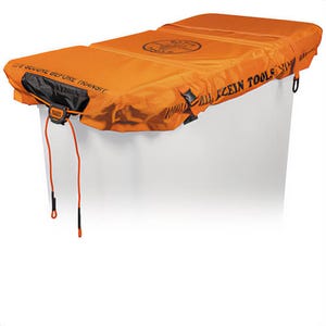 Klein® BC516C Bucket Cover, for use with 2-Man Utility Buckets, Orange