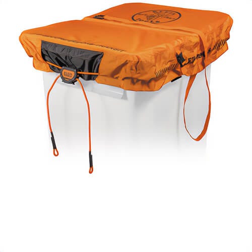 Klein® BC523C Bucket Cover, for use with 1-Man Utility Buckets, Orange