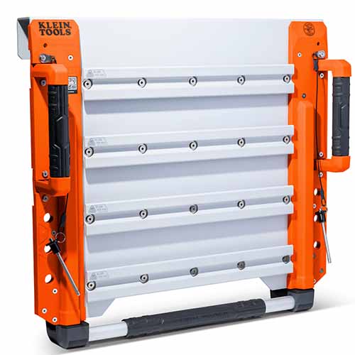Klein® BC600WA LiftPro Wall, for use with All Rail Ecosystem Products, UV Resistant PVC, 25 lb Weight Capacity, 20 in