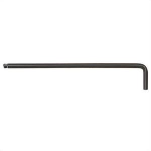Klein® BL8 Hex Key, Ball End, Imperial, Long Arm, 3-7/8 in Arm Length, 25° Working, 1/8 in Hex, L-Handle, Alloy Steel Blade