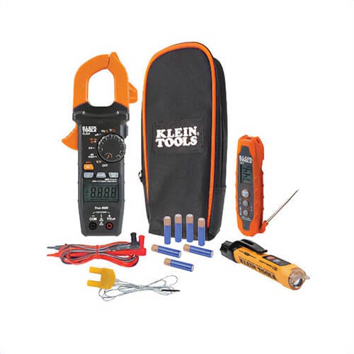 Klein® CL320KIT HVAC Tester Kit, ABS, 8.45 in L x 3.5 in W x 1.5 in H