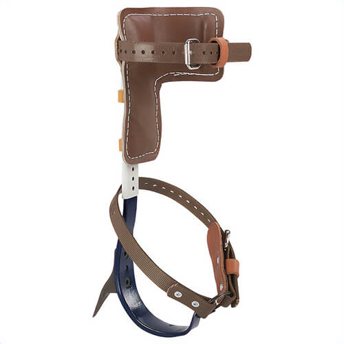Klein® CN1907AR Tree Climber Set, 15 to 19 in L, For use with Pole and Tree Climbing, Leather