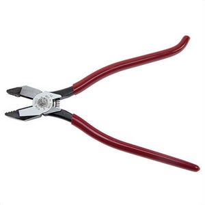 Klein® D201-7CSTA Ironworker Square Nose Cutting Plier, 1-9/32 in L x 1-5/32 in W x 1-9/32 in Thick, Steel, 9-1/4 in L