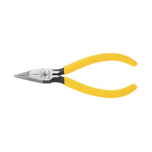 Klein® D2291 Long Nose Plier, 24 to 22 AWG Nominal Capacity, 1-1/4 in Jaw Length, 11/16 in Jaw Width, 1-5/32 in Jaw Opening