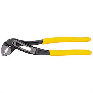 Klein® D5057 Classic Klaw™ Pump Pliers, Induction Hardened Steel, Yellow, 7 in