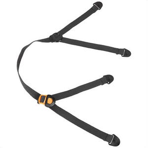 Klein® FRKHHSTRP Flame-Resistant Hard Hat Chin Strap, Natural Fibers, Black