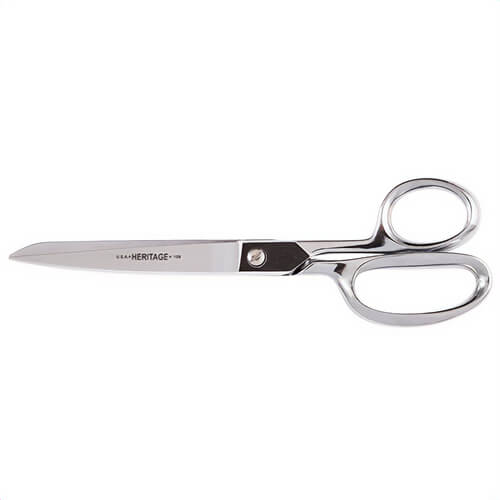 Klein® G109HC Heritage Cutlery™ Straight Trimmer, 4-1/2 in L of Cut, 9-1/4 in OAL, Standard Tip, Serrated Edge, Ambidextrous