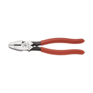Klein® HD213-9NETH Heavy Duty New England Nose Lineman's Plier, 1-19/32 in L x 1-1/4 in W x 5/8 in Thick Tool Steel Jaw