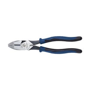 Klein® Journeyman™ J213-9NE Adjustable High Leverage New England Nose Side Cutting Plier, Flush Cut, 9.55 in OAL
