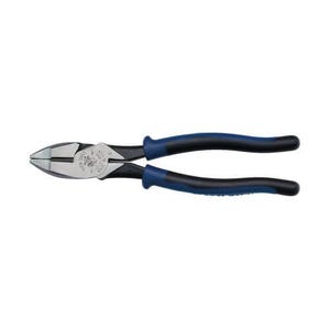 Klein® J2138NE Journeyman™ Adjustable High Leverage New England Nose Side Cutting Plier, Flush Cut, 8.89 in OAL