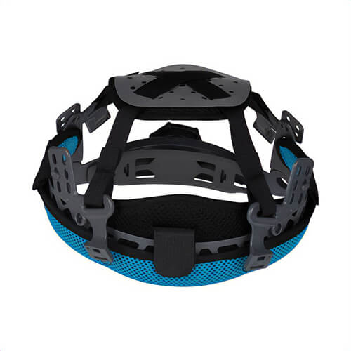 Klein® KHHSPN2 Open Frame Premium Replacement Suspension, 4 Suspension Points, For Use with Karbn™ Full Brim Hard Hat and Cap, Nylon