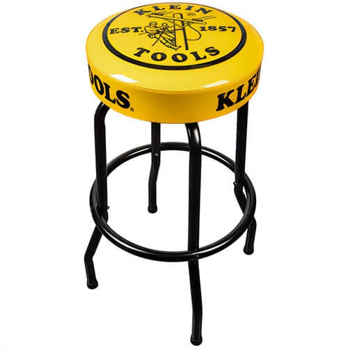 Klein® MBD00135 Counter Stool, Swivel Seat, Yellow