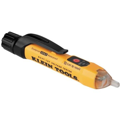 Klein® NCVT1XT Non-Contact Voltage Tester, 70 to 1000V AC
