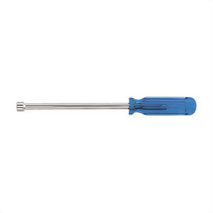 Klein® S126 Individual Nut Driver, 3/8 in, Hex Shank, Blue, ANSI/ASME Specified, Nickel Polished Chrome