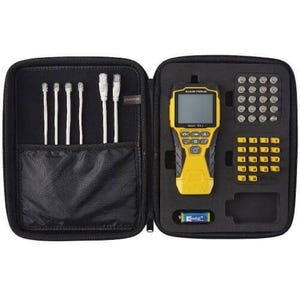 Klein® VDV501-852 Scout® Pro 3 Cable Tester Kit, 2000 ft L Wire, Backlit LCD Display