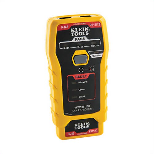 Klein® VDV526-100 Network Cable Tester, Lan Explorer
