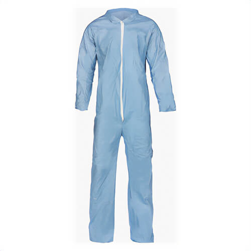 Lakeland® 7412B-XL Flame-Resistant Coverall, Unisex, XL, Blue, Pyrolon® Plus 2, 48 to 50 in Chest