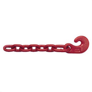 Lebus® 1091516 L-180 Spectrum 8® Winchline Tail Chain, 1 in Trade, 47700 lb Load, 18 in L