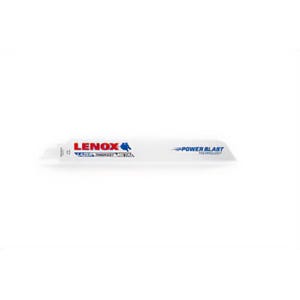 Lenox® Lazer® 201939108R Reciprocating Saw Blade, 9 in L x 1 in W, 8 TPI, Bi-Metal Body, U-Shank Tang