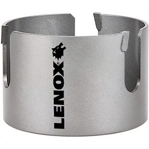 Lenox® LXAH4414 High Performance Hole Saw, 4-1/4 in dia, 2-7/16 in D Cutting, Carbide Cutting Edge