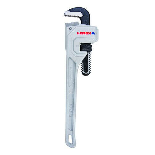 Lenox® LXHT90614 Pipe Wrench, 14 in OAL, Wide Jaw, Spin Nut Adjustment