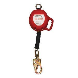 Liberty Line® 20 ft Cable Self Retracting Lifeline for Fall Protection with Swivel Snap Hook, FAL28017