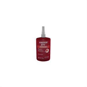 Loctite® 135381 271™ 1-Part High Strength Low Viscosity Threadlocker, 50 mL Bottle, Liquid Form, Red