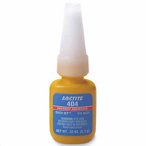 Loctite® 135465 Instant Adhesive, 1-Part, 0.33 oz Bottle, Clear, 24 hr Curing