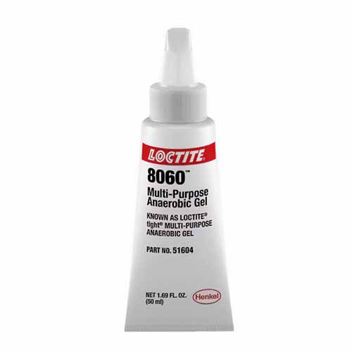 Loctite® 234345 Tight® Heavy Duty High Temperature Threadlocker, 10 mL Tube, Liquid Form, Blue