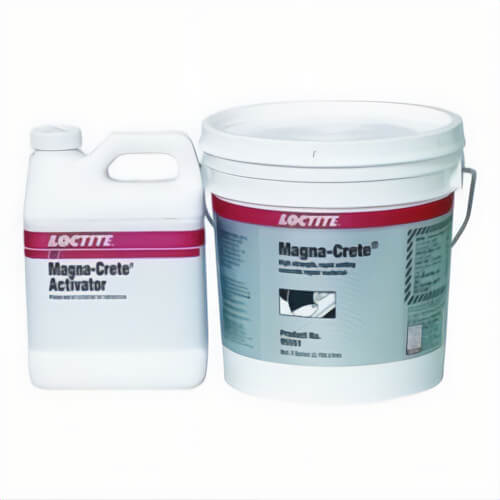 Loctite® 235572 Fixmaster® 2-Part Concrete Repair Kit, 1 gal, Clear/Dark Green/Gray