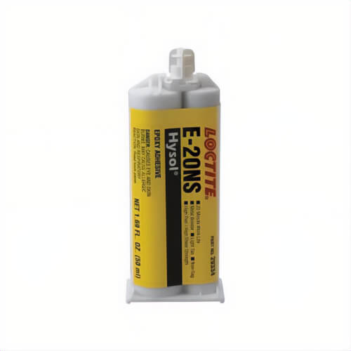 Loctite® 237119 Hysol® 2-Part Non-Sag Epoxy Adhesive, 50 mL Dual-Cartridge, Light Tan, 24 hr Curing