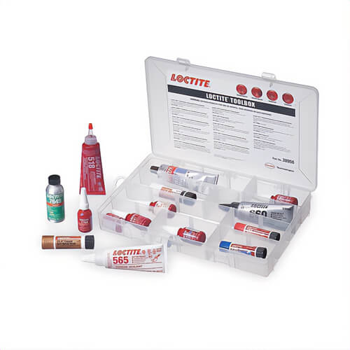 Loctite® 618144 Toolbox, 18 pc, Effective on Tanks and Other Containers