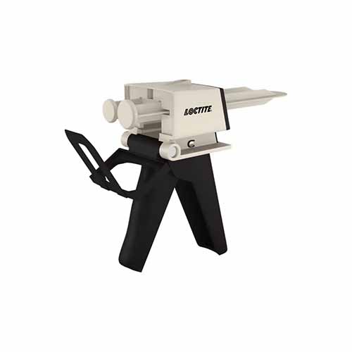 Loctite® 720228 Dual Cartridge Hand-Held Applicator, 2-Part, 50 mL Capacity, Manual, 1:1, 2:1 Mixing, Includes: (2) Plungers