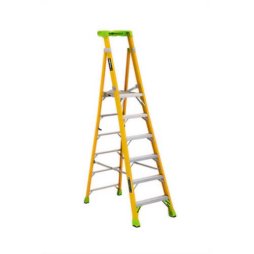 Louisville® FCP1406HD Fiberglass Platform Ladder, 6 ft