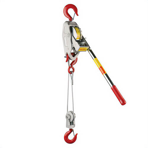 Lug-All® 3000-10 Industrial Grade Cable Hoist, 3000 lb Lifting, 7/32 in dia x 10 ft L