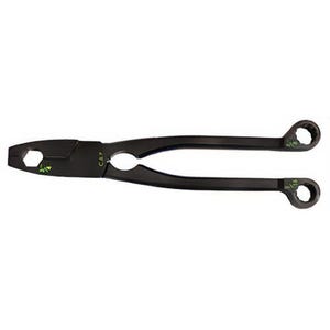 MADI FP-1 All-in-One Lineman Fuse Plier with Door Storage, Forged Steel, 5/8 in and 9/16 in Box-End Wrenches, 10 in