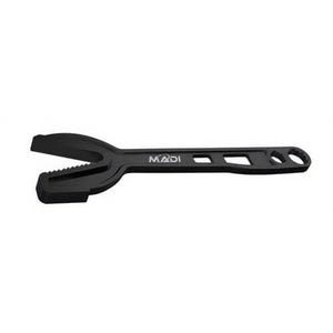 MADI GW-1 Goat Wrench Plus, V-Shape Open-End, Forged Steel, Black Teflon Coating, 12 in Length