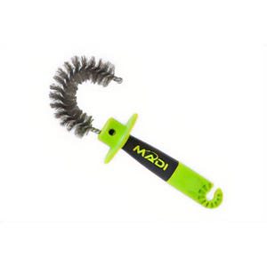 MADI HJWB-1 Hand J Wire Brush, for use with All Shot Gun and Universal Sticks, Durable and Lightweight, Hi-Viz Green
