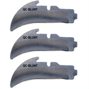 MADI LB-QC3PK-3B Lockback Quick-Change Lineman Blunted Blade Pack, 3 pc