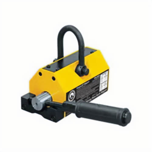 Mag-Mate® PowerLift® PNL0800 Permanent Rare Earth Lifting Magnet, 800 lb Load, 7-7/8 in L x 8-7/8 in H, Locking On/Off Magnet Activation, Neodymium
