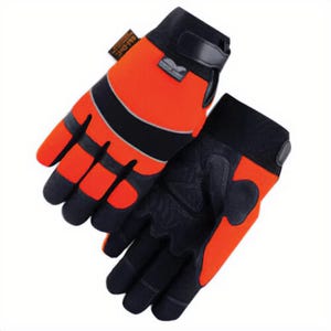 Majestic Glove 2145HOH/12 Winter Lined General Purpose Gloves, Mechanics, Pre-Curved Finger Style, 2 Extra-Large/Size 12