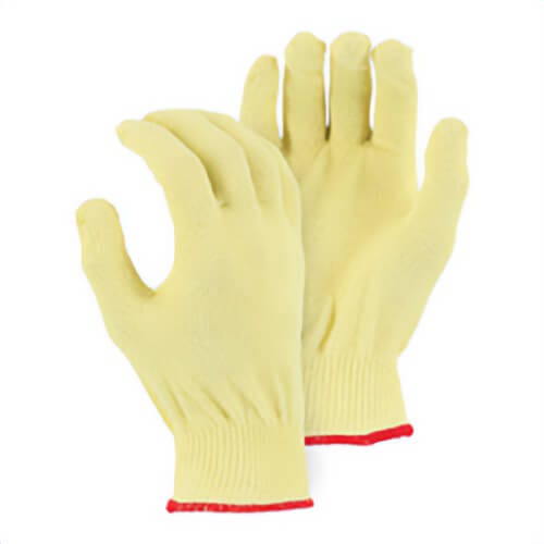 Majestic Glove 3117/ 9 Lightweight Cut-Resistant Gloves, M, Kevlar®, Knit Wrist Cuff, Resists: Cut and Heat, ANSI Cut-Resistance Level: A2