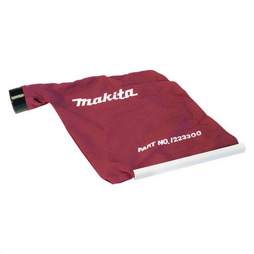 Makita drop saw dust bag outlet