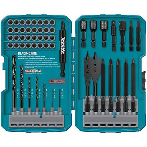 Makita® T-01725 Contractor-Grade Bit Set, 70 pc