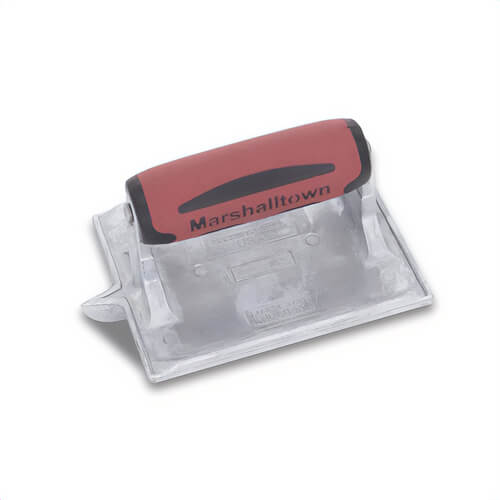 Marshalltown® 14105 The Premium Line Concrete Groover, 1/2 in D Bit, 4-3/8 in W x 6 in L Blade, Zinc Blade, 1/4 in Radius