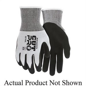MCR Safety 92754M CutPro® Work Gloves, Medium, Sandy Nitrile Foam Coating, HPPE/HyperMax® Knit Wrist Cuff, Resists: Abrasion